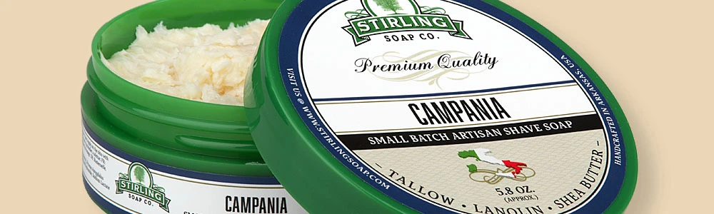 Stirling Soap Company holicí mýdlo Campania