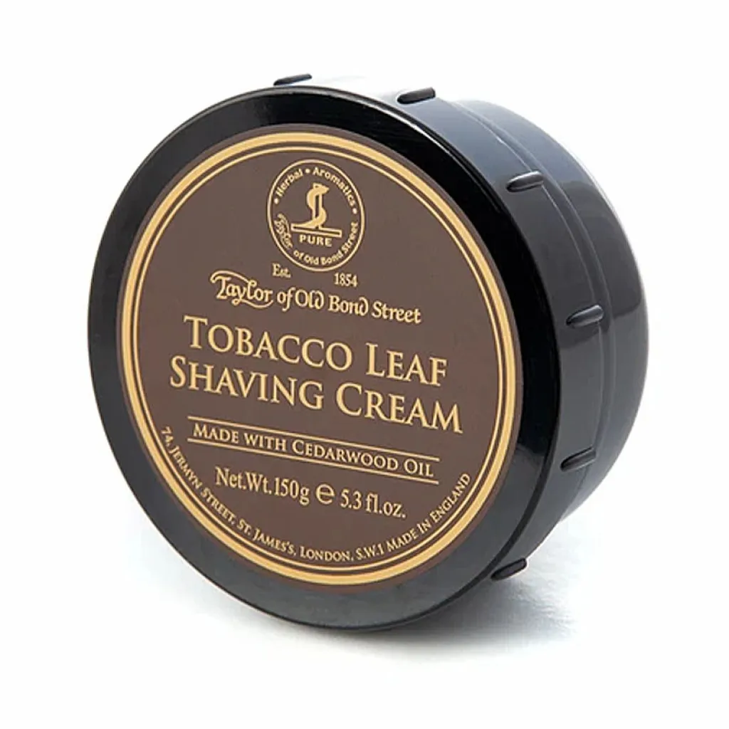 Taylor of Old Bond Street Tobacco Leaf krém na holení 150 g