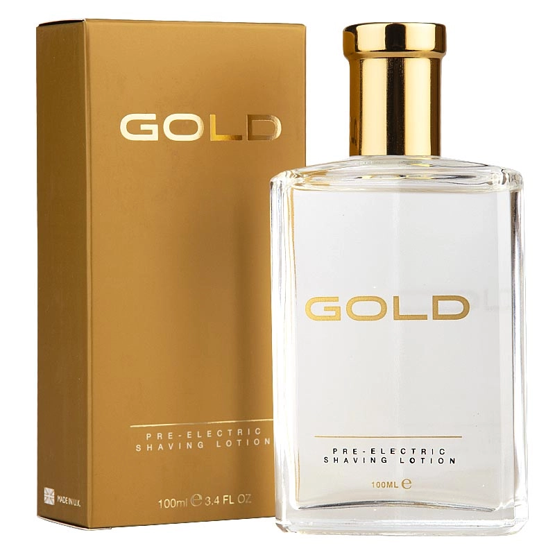 Parfums Bleu Gold voda před holením elektrickým strojkem 100 ml