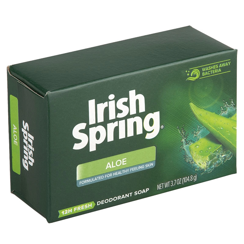 Irish Spring Aloe sprchové mýdlo 104,8 g