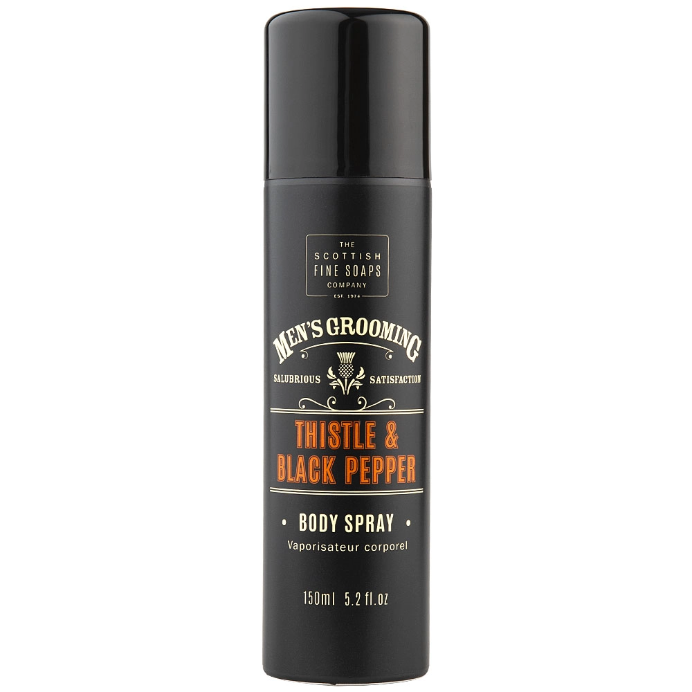 The Scottish Fine Soaps Thistle & Black Pepper deodorant sprej 150 ml