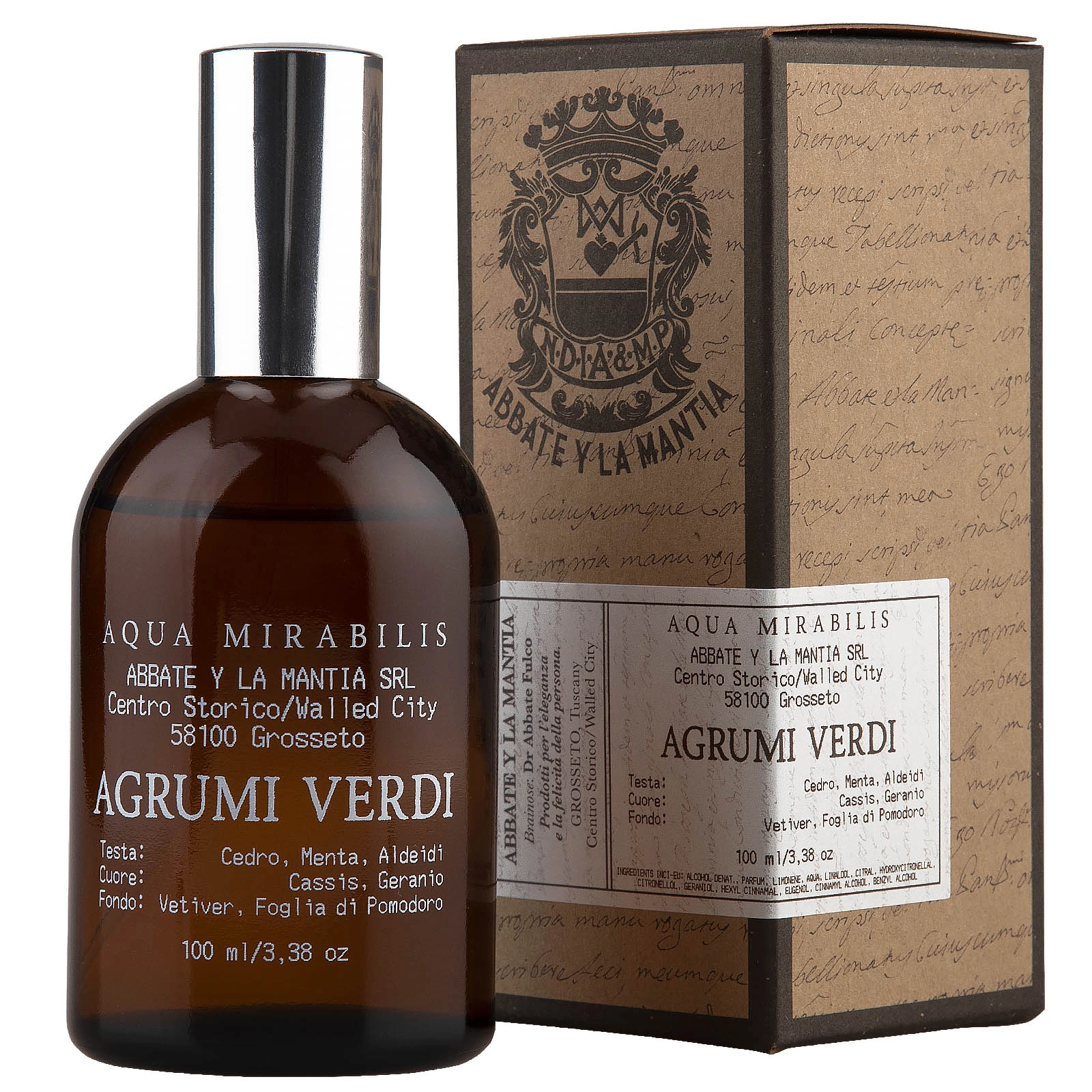 Abbate Y La Mantia Agrumi Verdi parfémovaná voda 50 ml