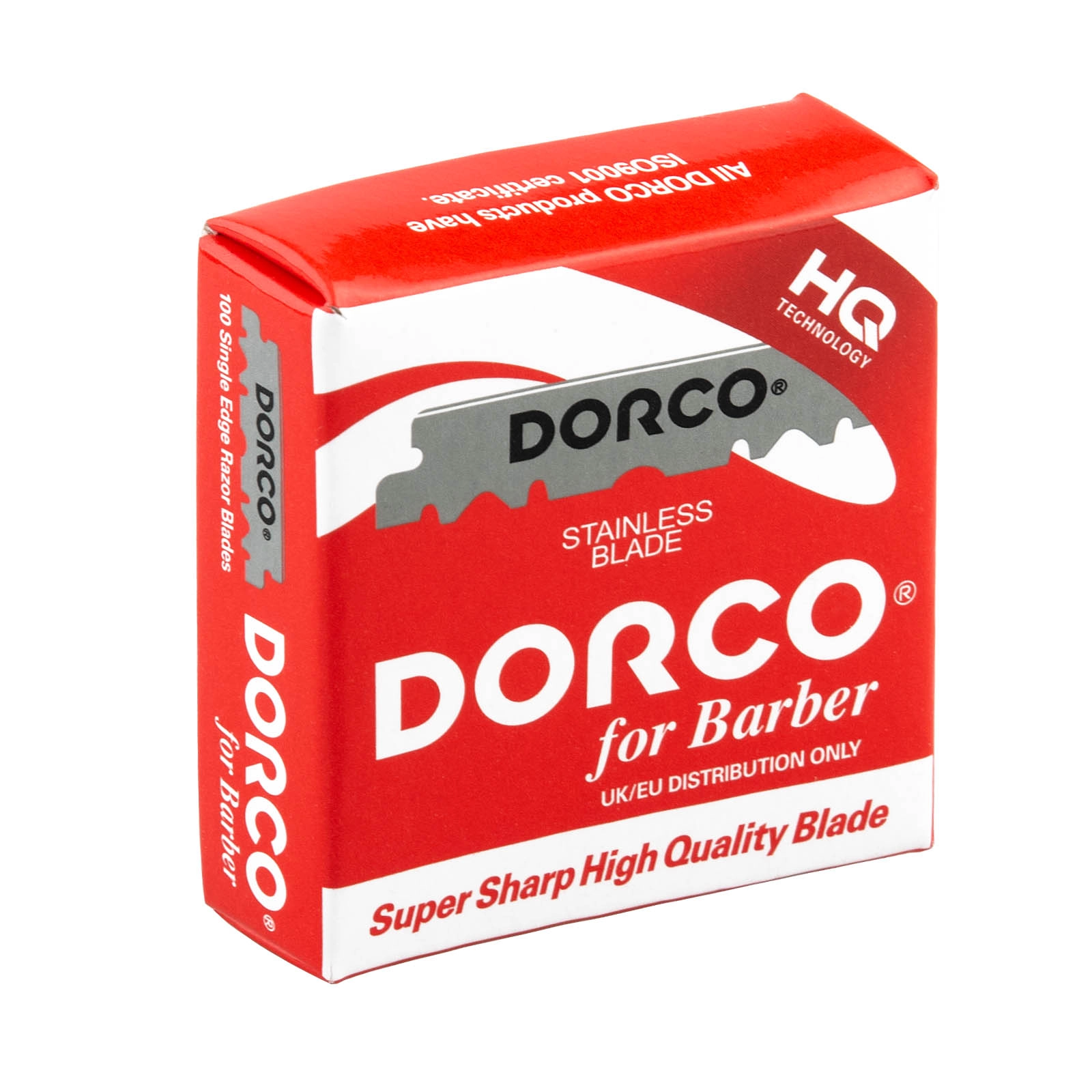 Žiletky na holení do shavetty Dorco For Barber Prime Red 100 ks