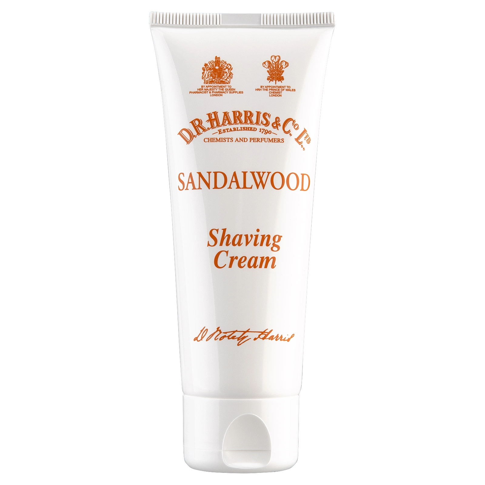 D.R. Harris Sandalwood krém na holení v tubě 75 g