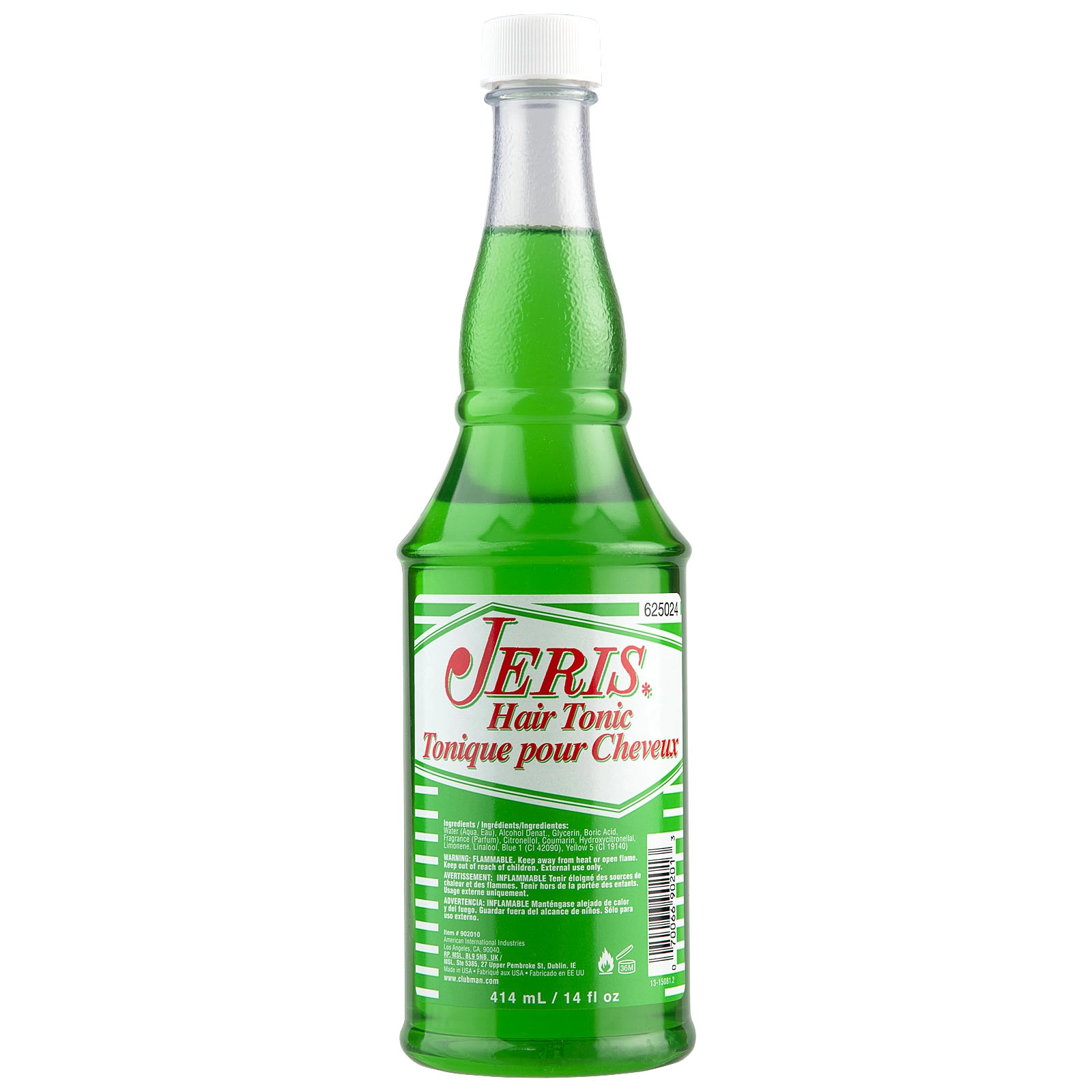 Clubman Jeris vlasové tonikum bez oleje 414 ml