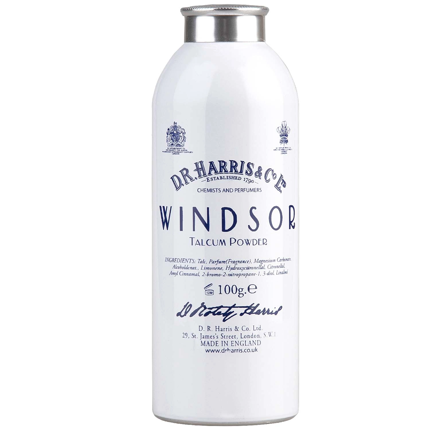 D.R. Harris Windsor tělový pudr 100 g