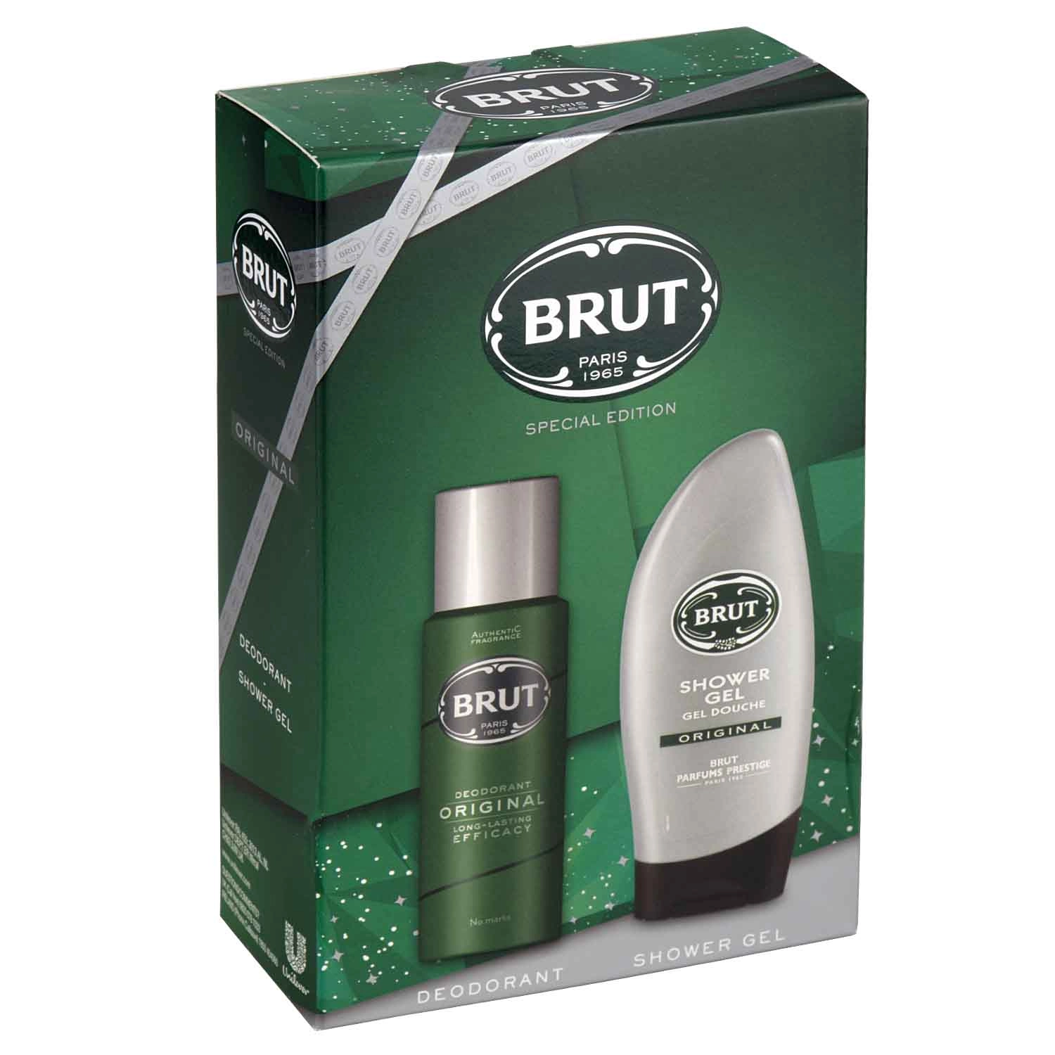 Brut Original sada deodorant (200 ml) a sprchový gel (250 ml)