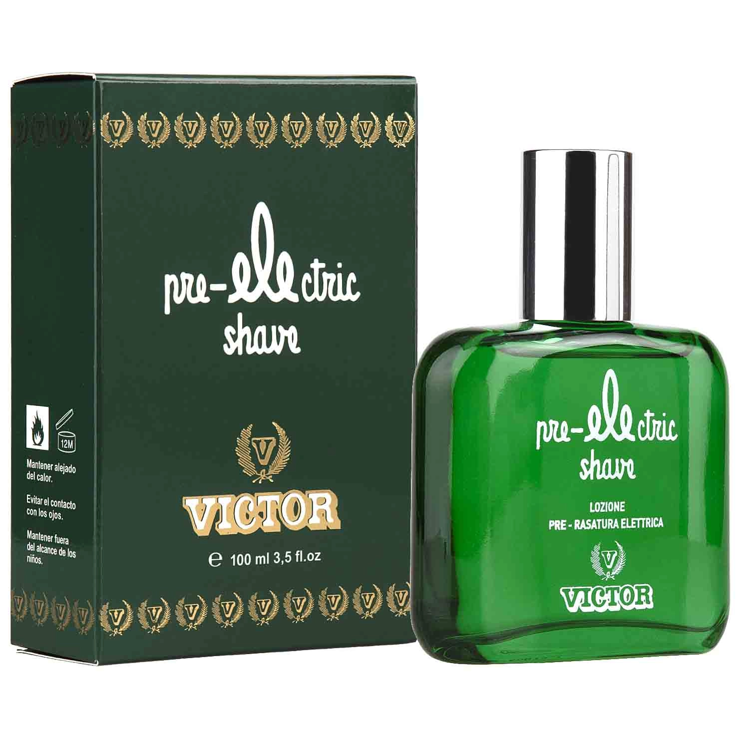 Victor Pre-Electric Shave voda před holením elektrickým strojkem 100 ml