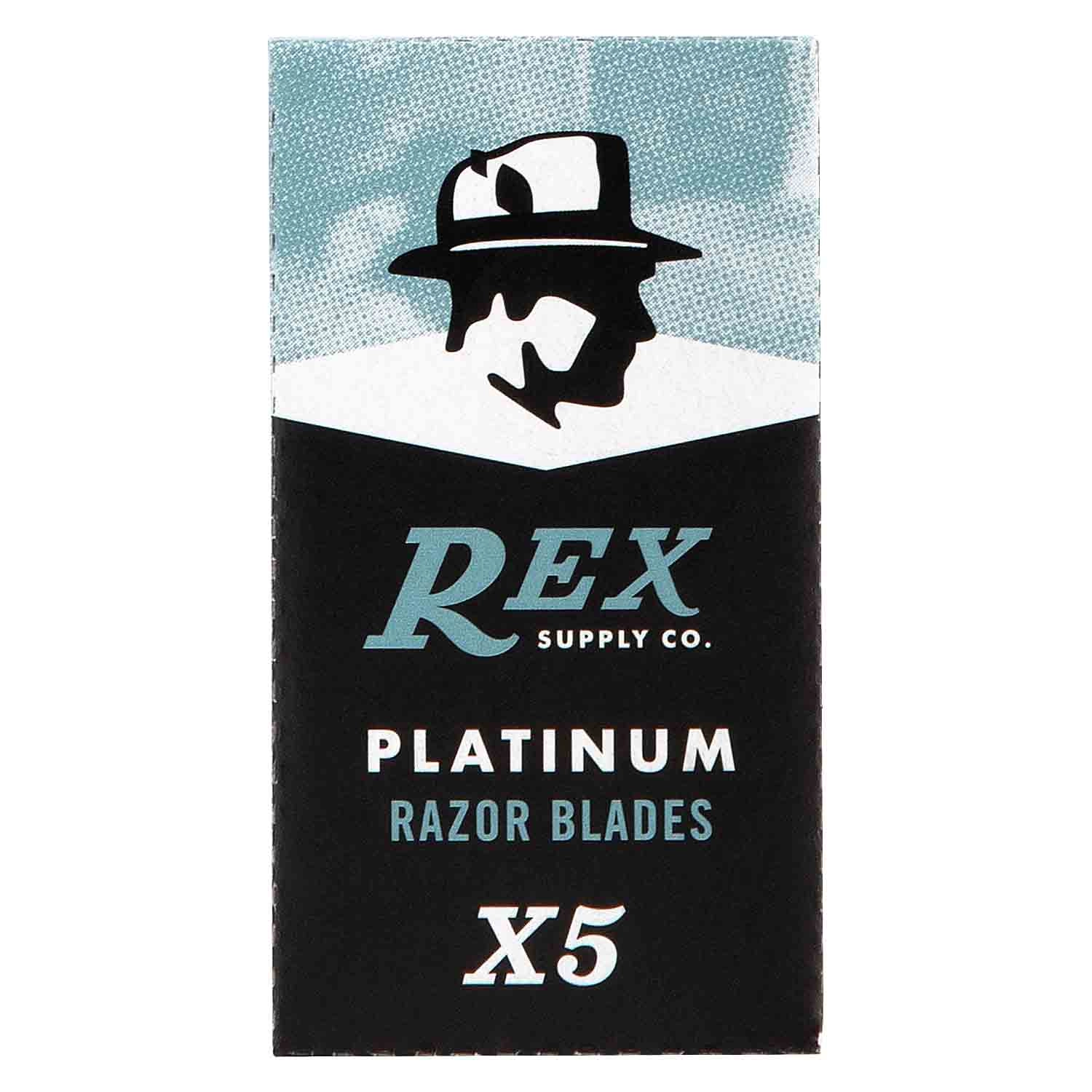 Žiletky na holení Rex Supply Platinum 5 ks