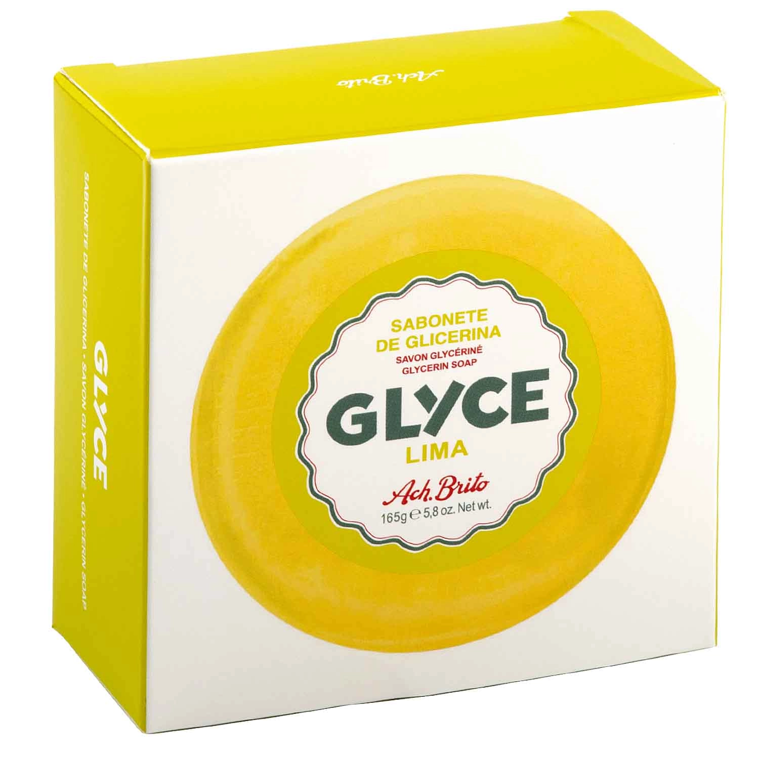 Ach. Brito Glyce Lima glycerinové mýdlo před holením 165 g