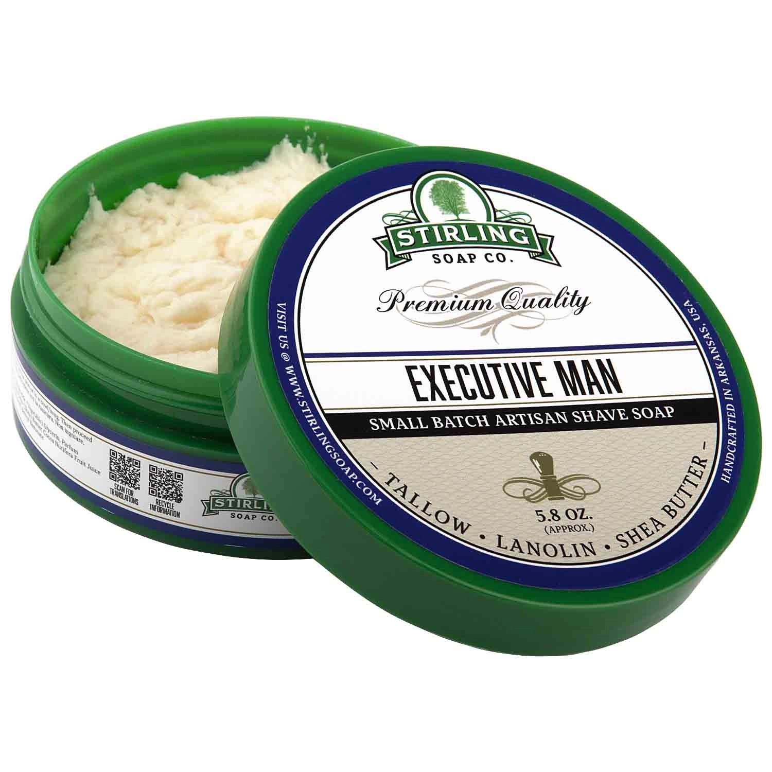 Stirling Soap Executive Man mýdlo na holení 170 ml