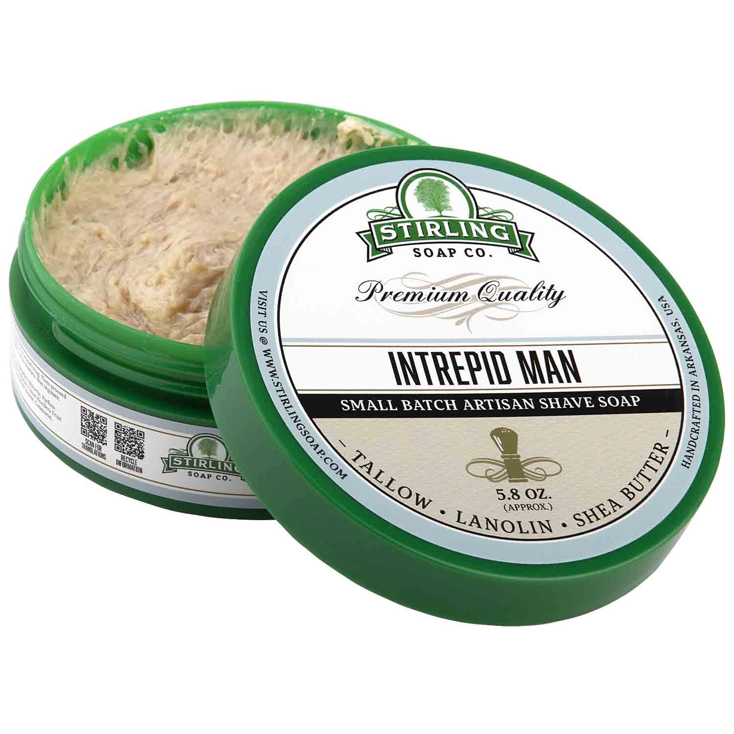 Stirling Soap Intrepid Man mýdlo na holení 170 ml