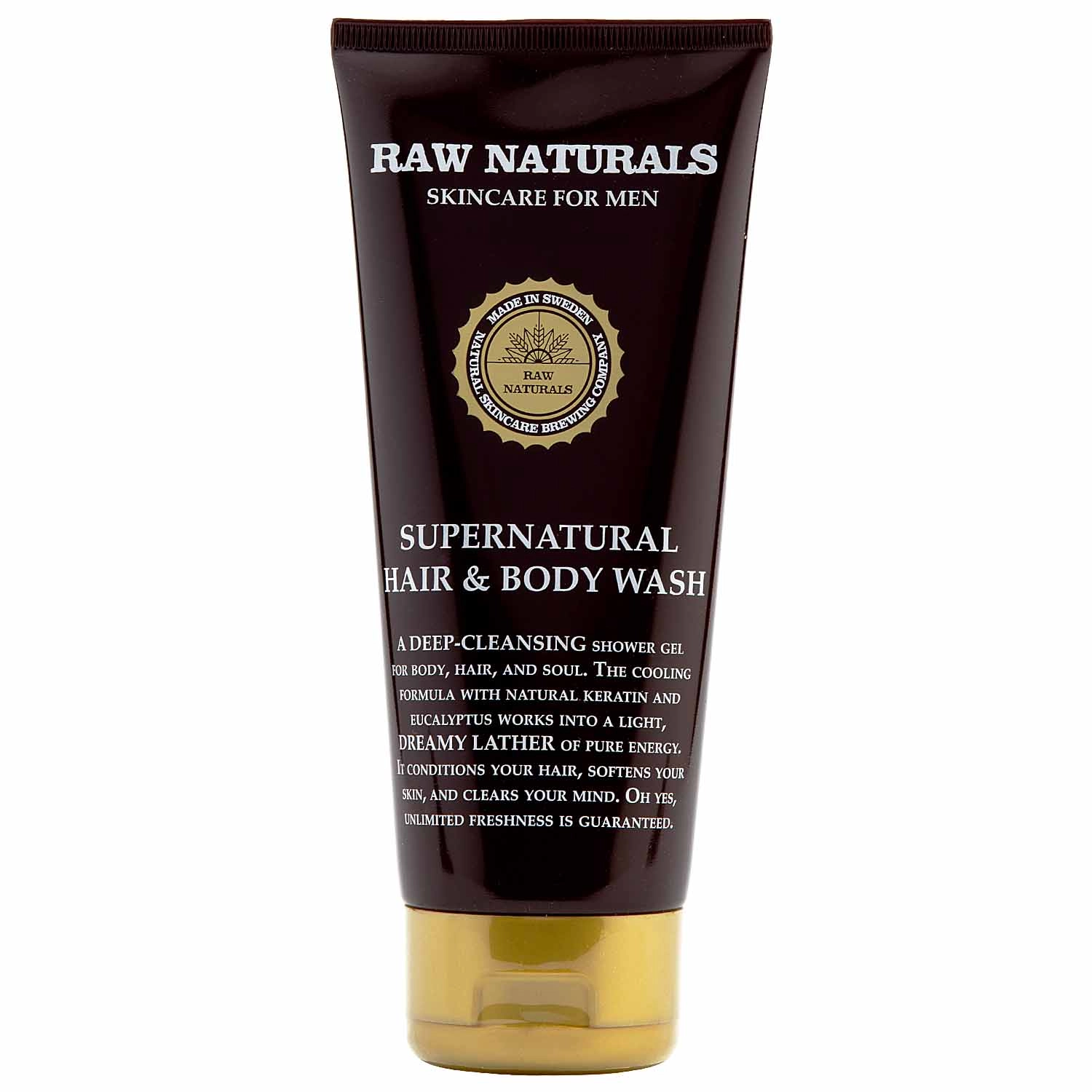 Raw Nautrals Supernatural vlasový a tělový šampon 200 ml