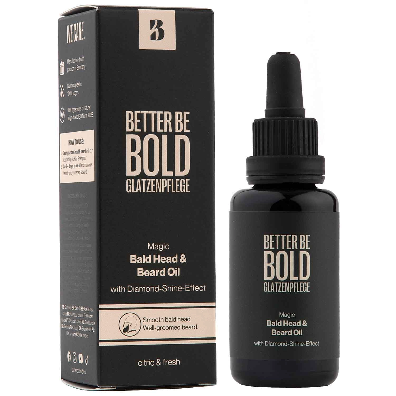 Better Be Bold Magic olej na vousy a pleš 30 ml