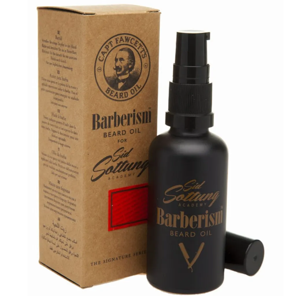 Captain Fawcett Barberism by SId Sottung olej na vousy 50 ml