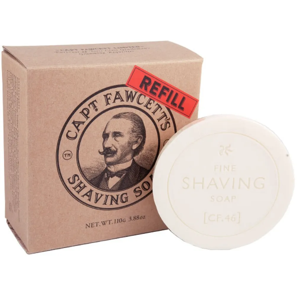 Captain Fawcett mýdlo na holení - refill 110 g