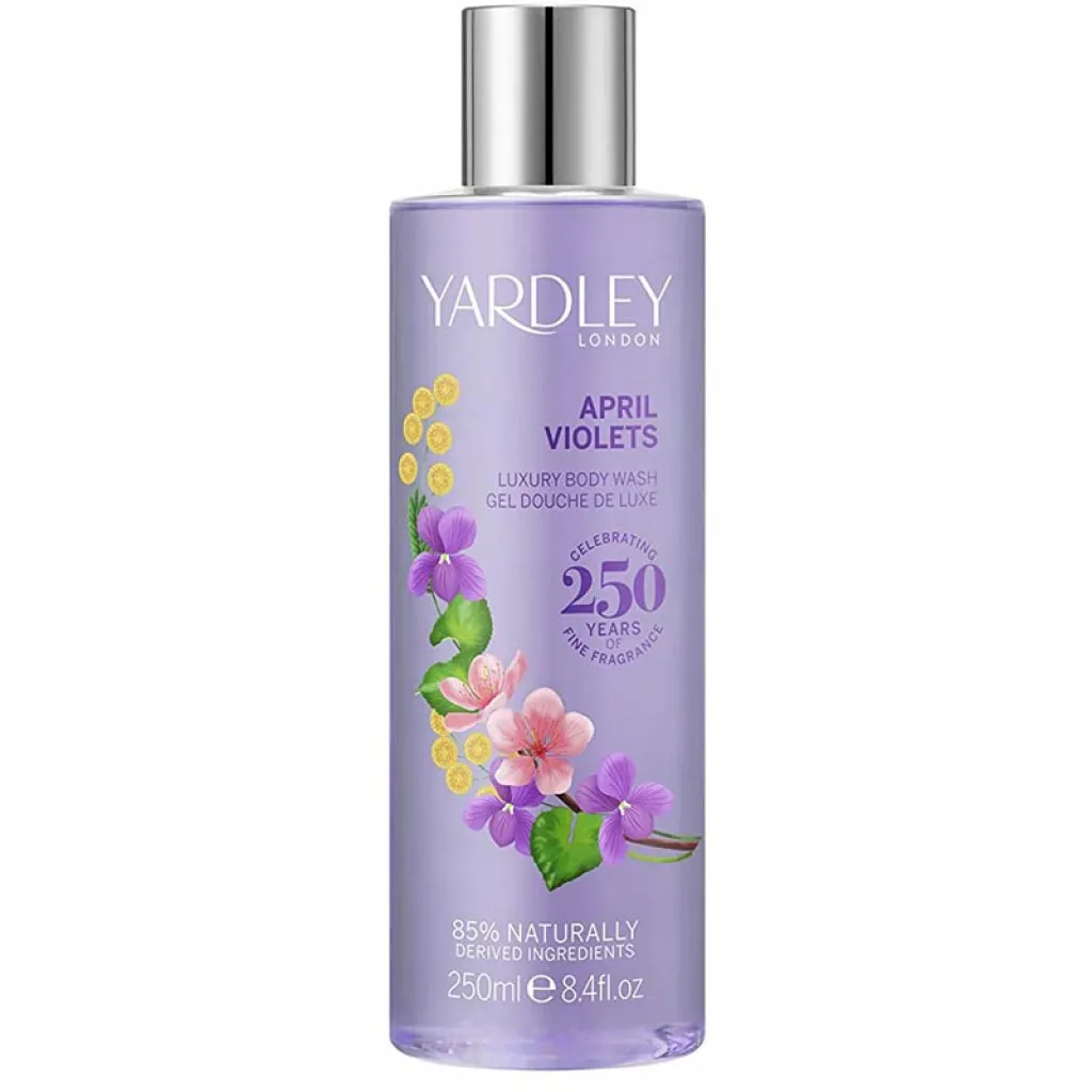 Yardley April Violets sprchový gel 250 ml