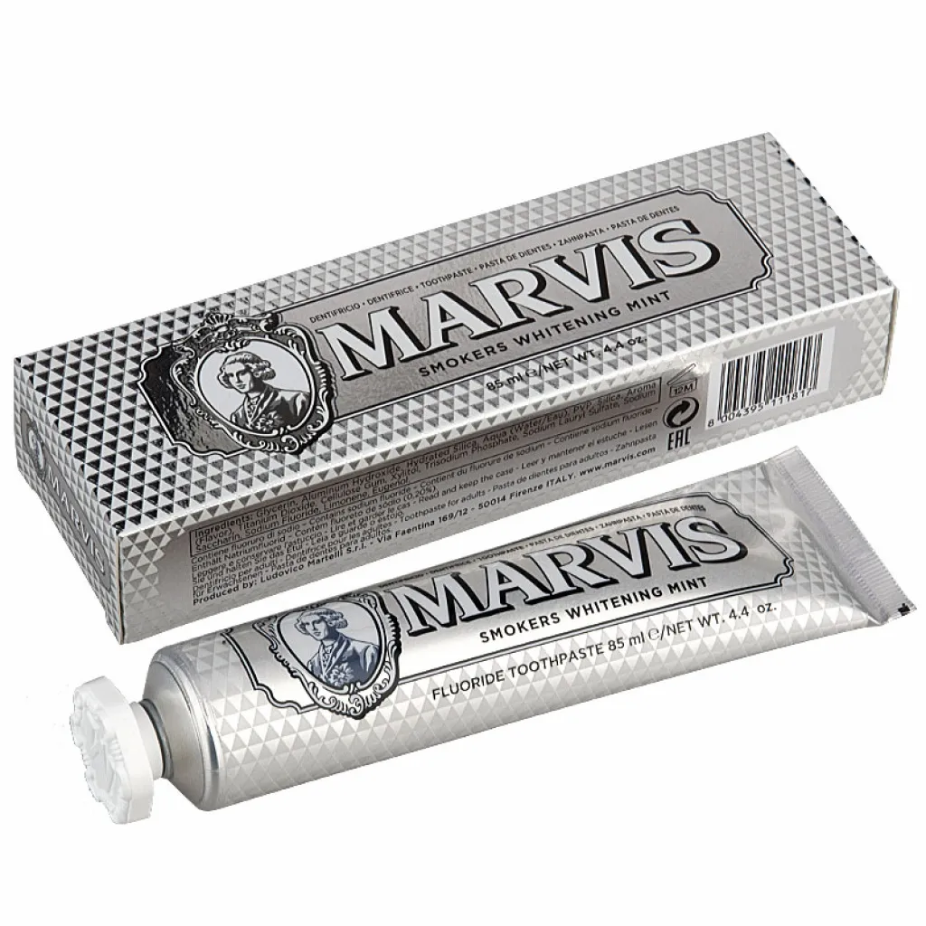 Marvis Smokers Whitening Mint zubní pasta 85 ml