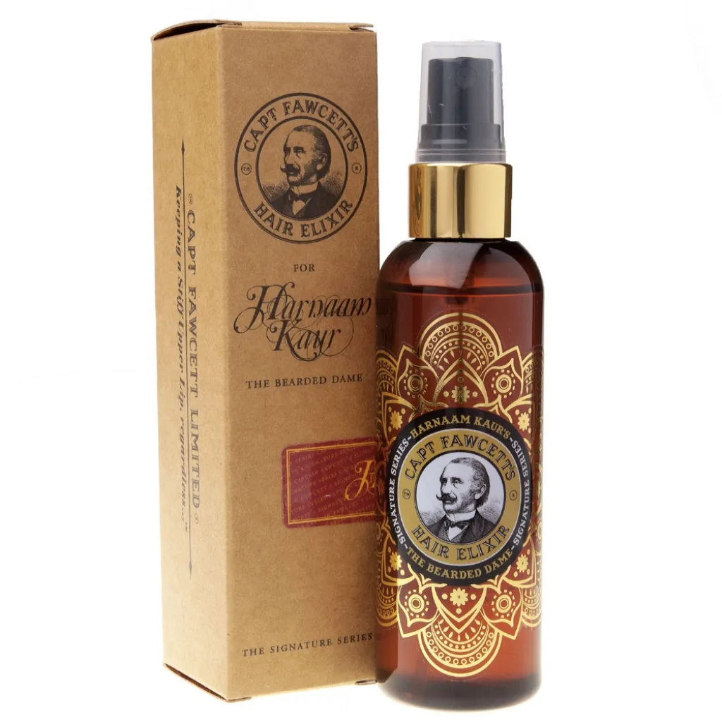 Captain Fawcett The Bearded Dame olejový elixír na vlasy a vousy 100 ml