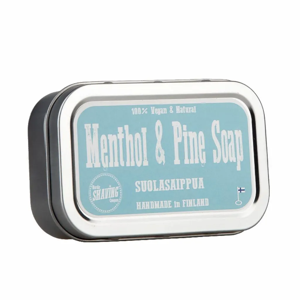 Nordic Shaving Company Menthol & Pine sprchové mýdlo 82 g