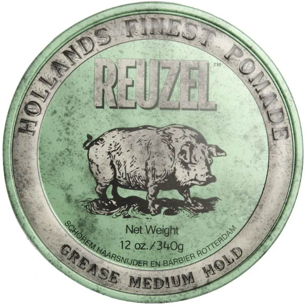 Reuzel Green Grease Medium Hold pomáda na vlasy 340 g