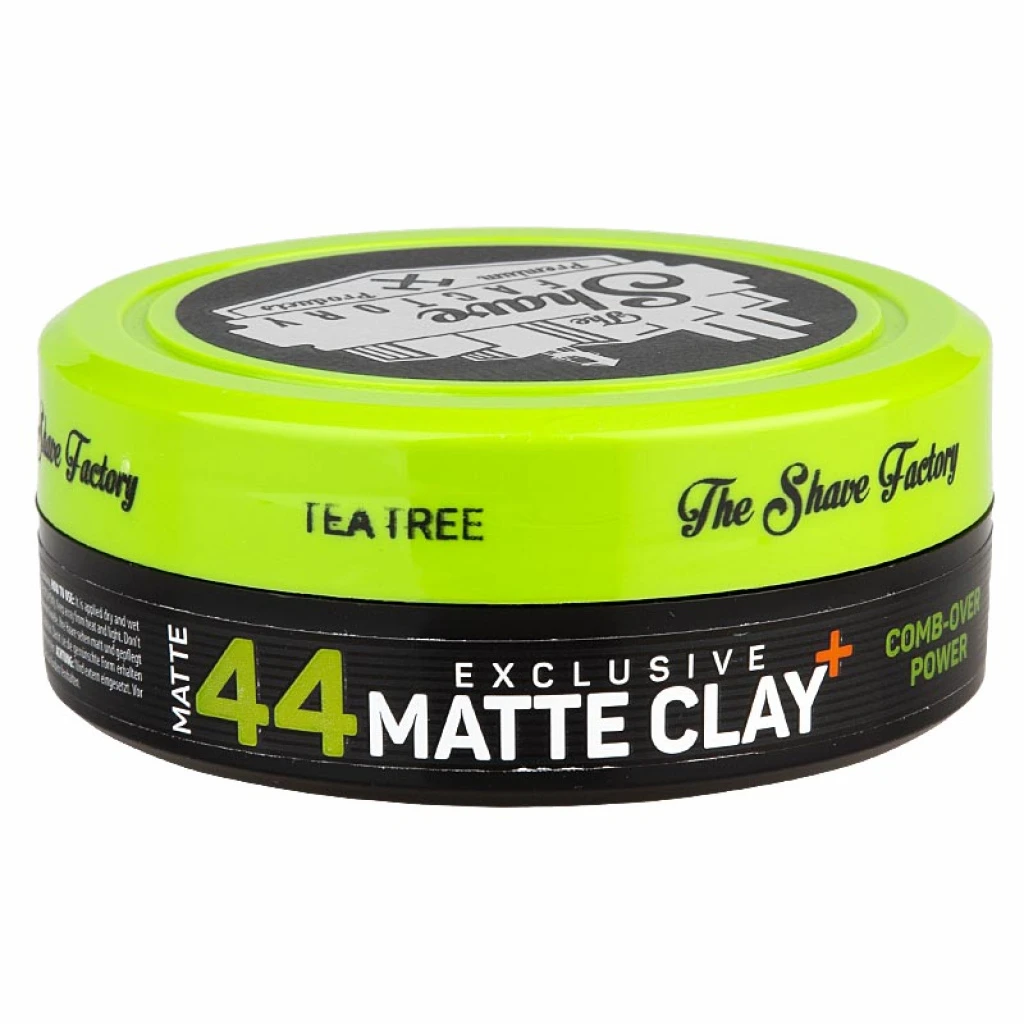 The Shave Factory Matte Clay 44 stylingová hlína na vlasy 150 ml