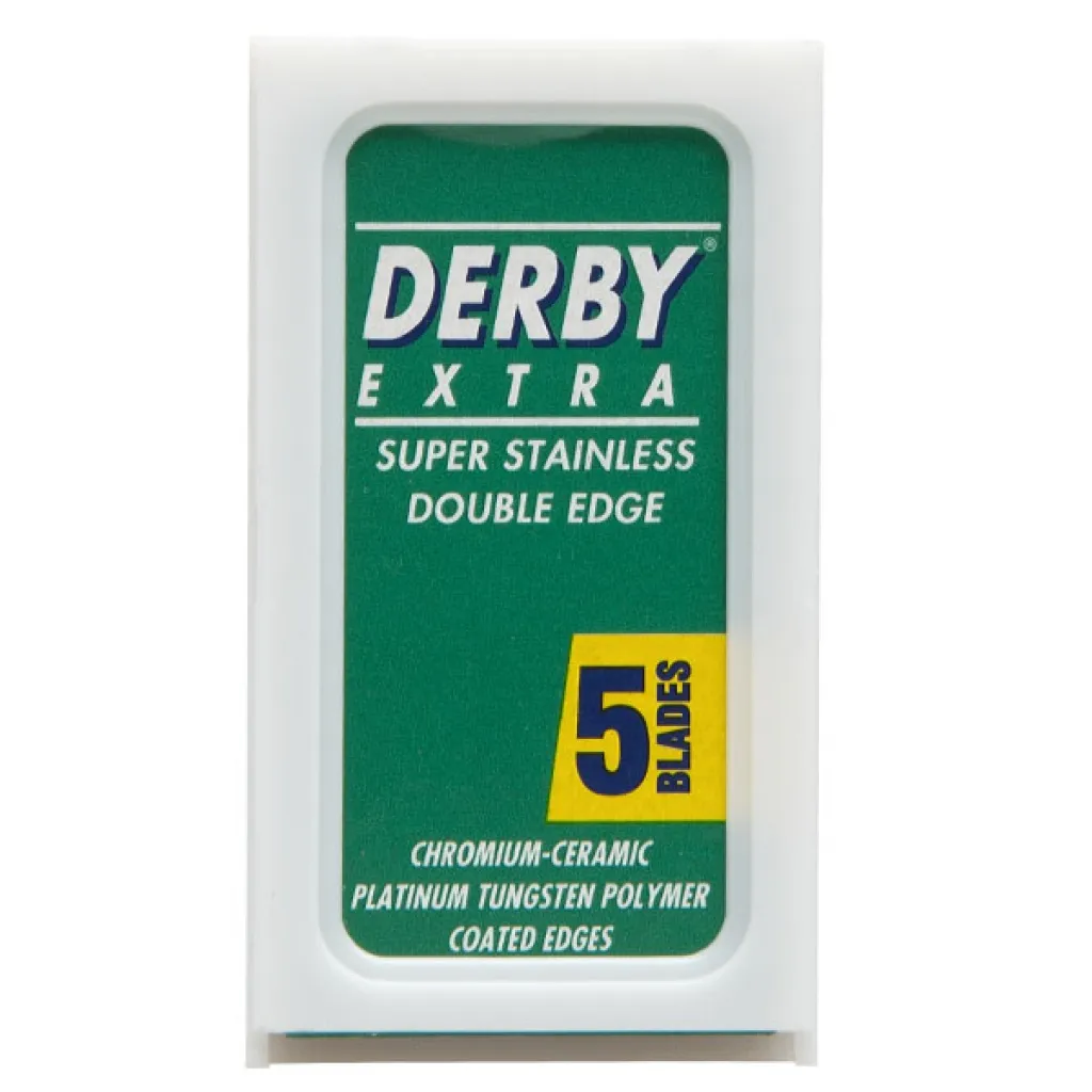 Žiletky na holení Derby Extra Green 5 ks