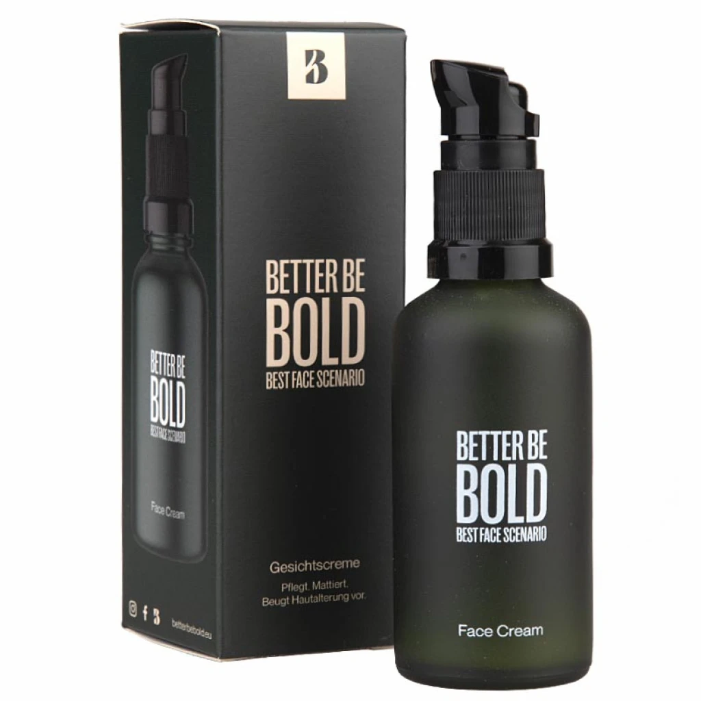 Better Be Bold Best Face Scenario balzám po holení na pleš i obličej 50 ml