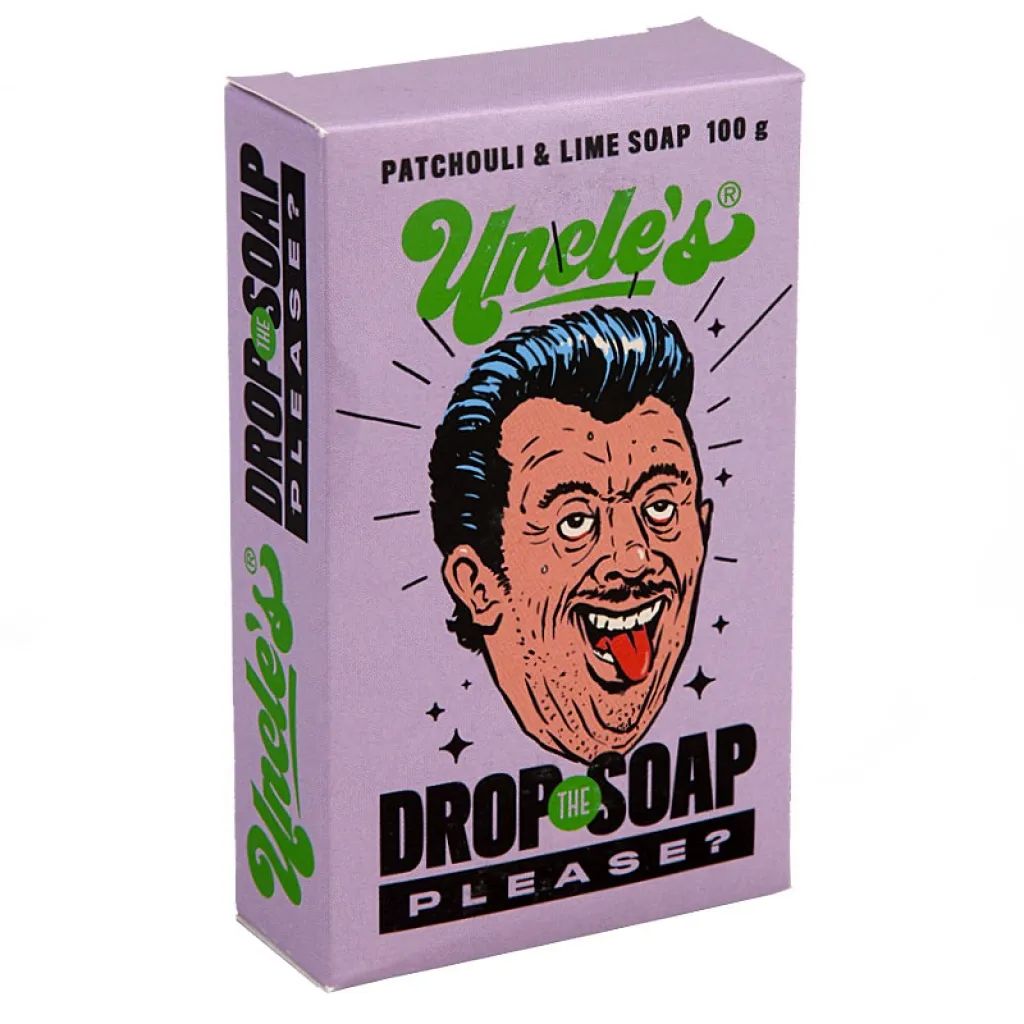 Uncle s Drop The Soap Patchouli & Lime sprchové mýdlo…