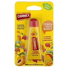 Carmex Peach & Mango Burst balzám na rty 10 g