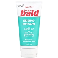 Dare to be Bald Shave Cream krém na holení hlavy 134 g