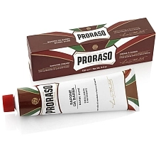 Proraso Sandalwood Red krém na holení pro tvrdé vousy 150 ml