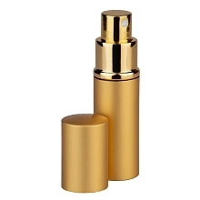 Flakon Travel Gold s kovovým rozprašovačem 10 ml