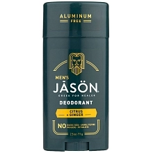 Jason Men's Citrus Ginger tuhý deodorant 71 g