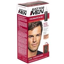 Just For Men gelová barva na VLASY H35 - středně hnědá 66 ml