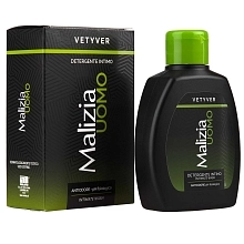 Malizia Uomo Vetyver intimní mycí gel pro muže 200 ml