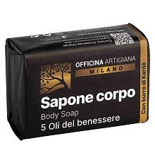 Officina Artigiana 5 Oli del benessere sprchové mýdlo 100 g