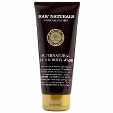 Raw Nautrals Supernatural vlasový a tělový šampon 200 ml