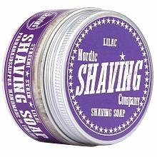 Nordic Shaving Company Lilac mýdlo na holení 80 g