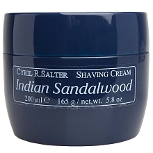 Cyril R Salter Indian Sandalwood krém na holení 200 ml