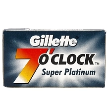 Žiletky na holení Gillette 7 O'clock Super Platinum 5ks