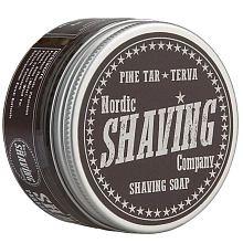 Nordic Shaving Company Pine Tar mýdlo na holení 80 g