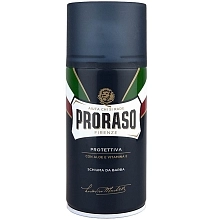 Proraso Blue pěna na holení s aloe vera a vitamínem E 300 ml