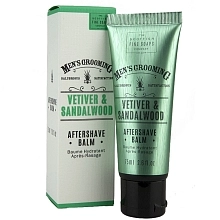 The Scottish Fine Soaps Vetiver & Sandalwood balzám po holení 75 ml