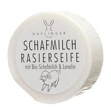 Haslinger Schafmilch mýdlo na holení 60 g