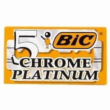 Žiletky na holení BiC Chrome Platinum 5 ks