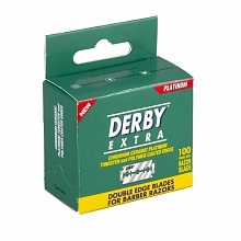 Žiletky na holení Derby Extra Mini Box Green 100 ks