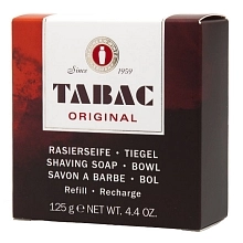 Tabac Original mýdlo na holení náhradní náplň 125 g