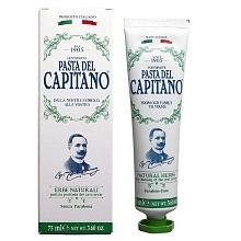 Pasta del Capitano 1905 Natural Herbs zubní pasta 75 ml