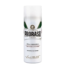 Proraso Sensitive White pěna na holení pro citlivou pokožku 50 ml